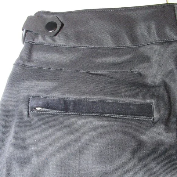 Lip Service Velvet Cross Pants Small Rare Low Rise Goth Rocker Excellent Jeans - Picture 7 of 14